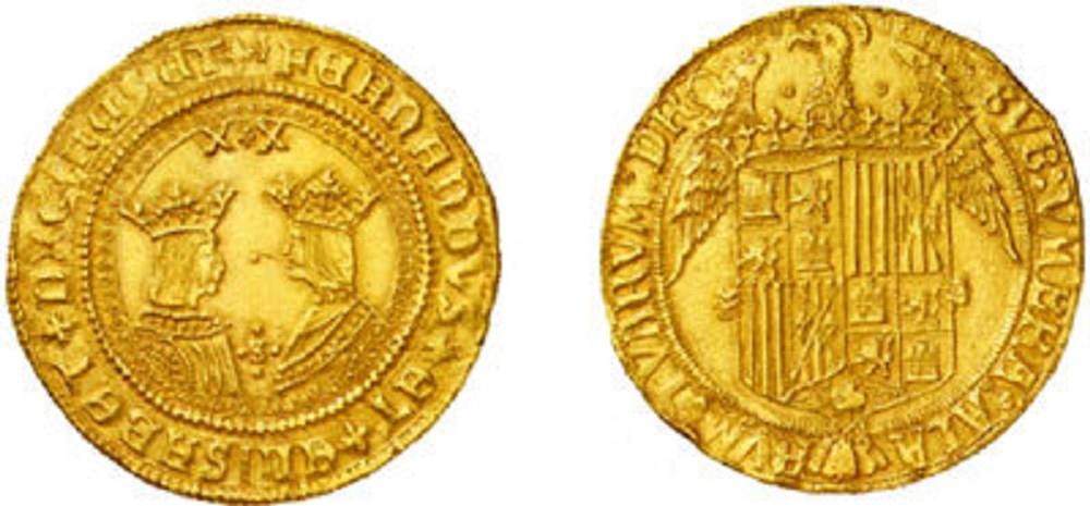 1476-1516-Double-Excelente---Spain-Sevilla-Mint---The-Coin-That-Made-The-United-States-Possible?